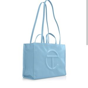 Telfar large pool blue